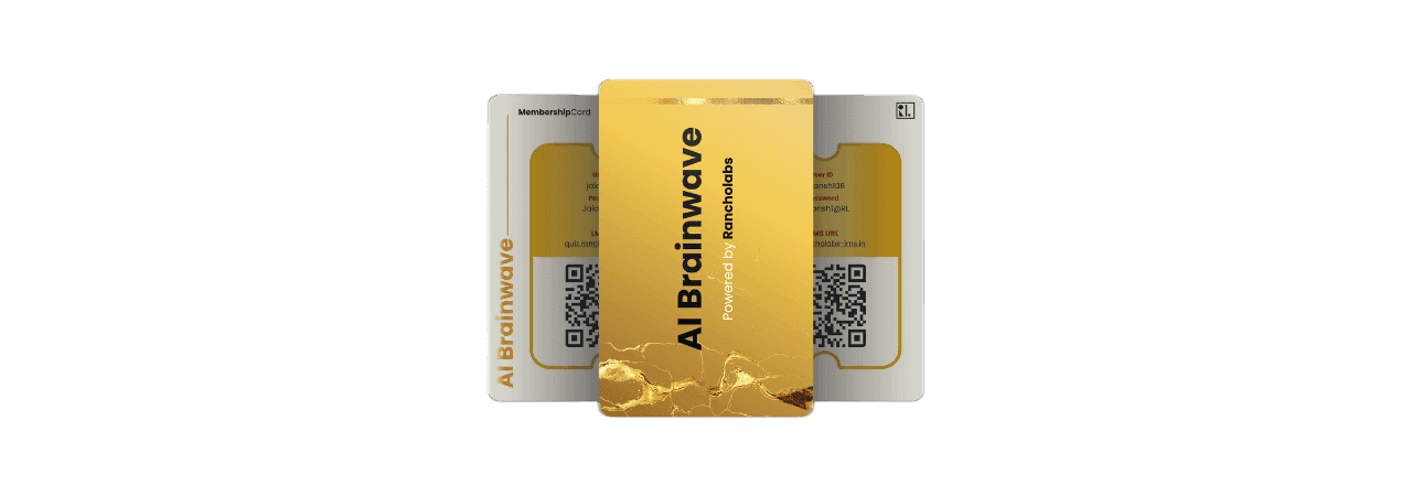 Rancholabs AI Brainwave membership card
